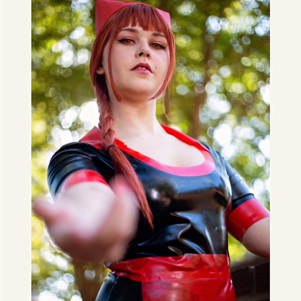 Black and Red Cosplay Costume